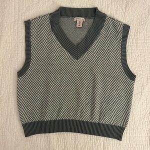 Green Sweater Vest